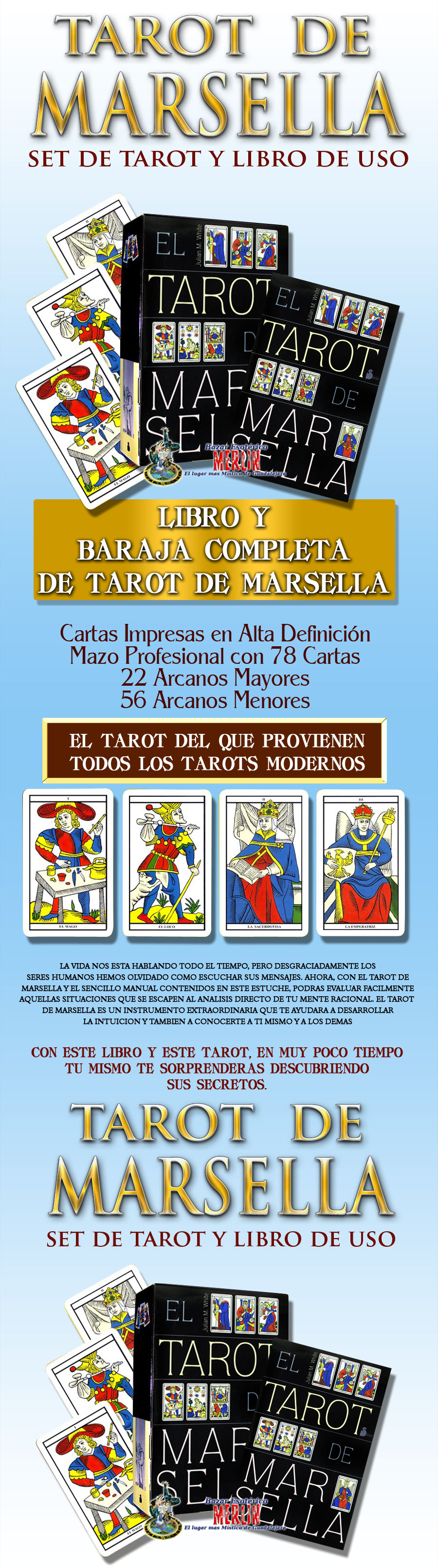 Tarot De Marsella Diseno 01